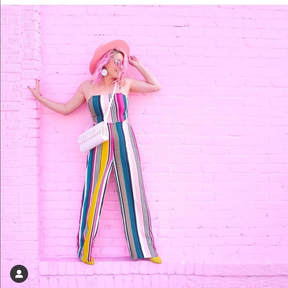 Rainbow jumper(has cut out outs on the side)